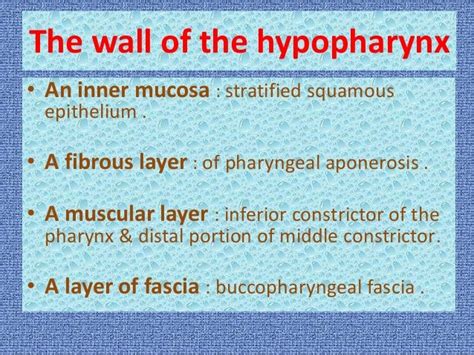 Cancer of the hypopharynx