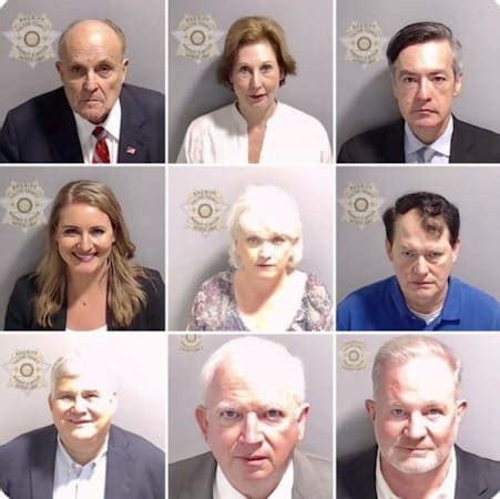 Mugshots: 9 Co-Defendants In Trump Georgia Election Interference Case - South Florida Reporter