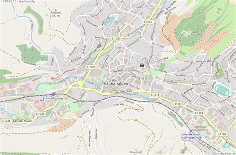 Schmalkalden Map Germany Latitude & Longitude: Free Maps