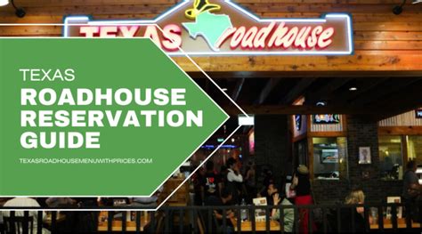 Does Texas Roadhouse take Reservations? - Call-Ahead Seating