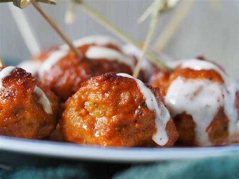 Perfect Easy Crockpot Buffalo Chicken Meatballs – Monday Is Meatloaf