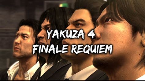 Yakuza 4 Remastered Akiyama Tanimura Saejima Kiryu Cutscenes Finale ...