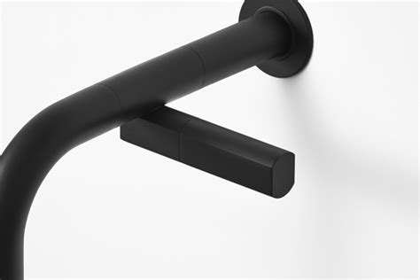 'soroe' collection by nendo for SANEI Wall Accessories, Towel Hanger ...