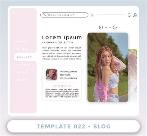 Aesthetic Website Template