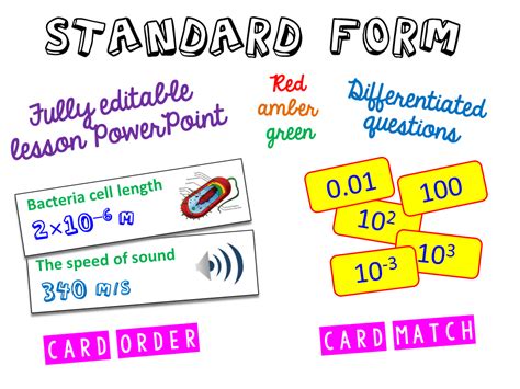 Standard Form | Teaching Resources