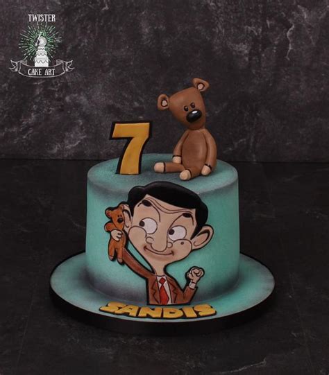 Mr Bean cake - Decorated Cake by Twister Cake Art - CakesDecor