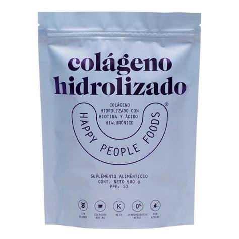 Colágeno Hidrolizado Biotina Foods Happy People Skin Contiene 500gr | Walmart en línea