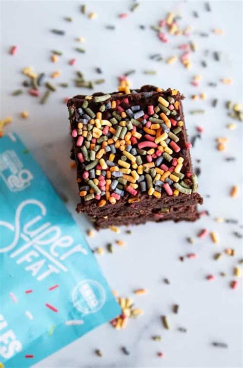 Keto Cosmic Brownie Mix Copycat - ForgetSugar