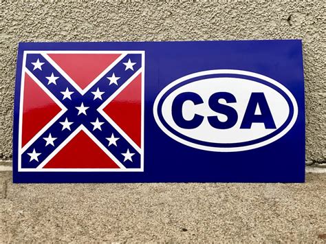 CSA Bumper Sticker - Rebel Nation