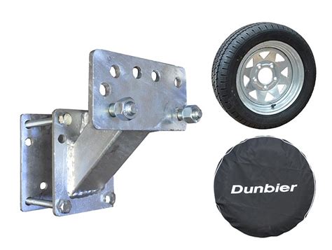 Spare Wheel, Carrier & Cover | Dunbier Marine Products