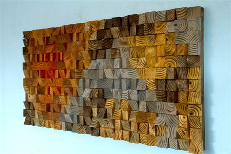 Rustic Wood wall Art, wood wall sculpture, abstract wood art – Art Glamour