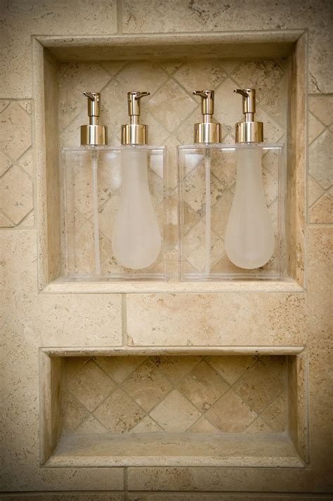 Pin by MHayes CQC on Showers | Shower niche, Spa bathroom decor, Bathroom shower walls