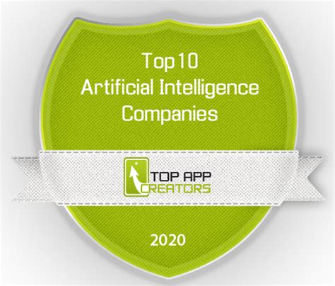 Top 10 Artificial Intelligence Companies November 2020