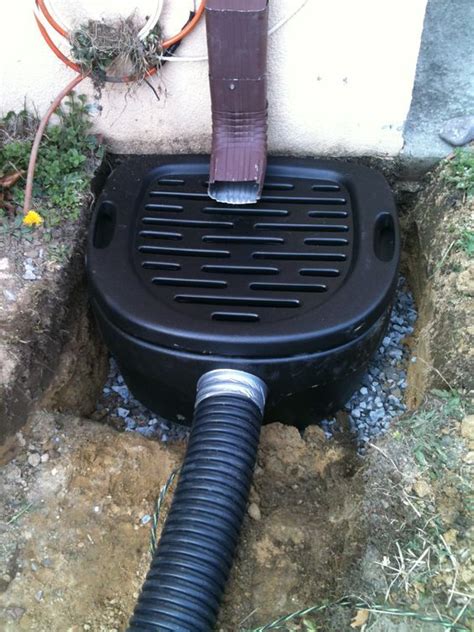 Downspout pre filter | Landscape drainage, Yard drainage, Backyard drainage