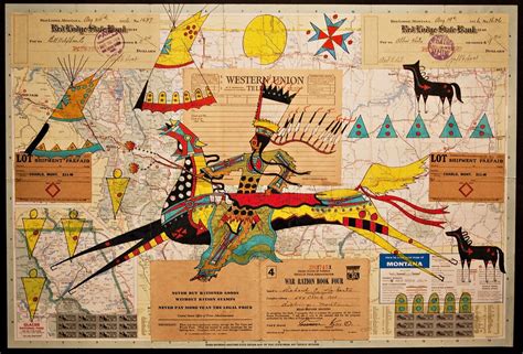 "Contemporary Native American Ledger Art: Drawing on Tradi… | Flickr