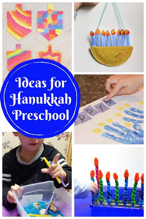 Hanukkah Activities for Preschool - Red Ted Art - Kids Crafts