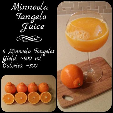 Minneola Tangelo Juice – Easily Raw