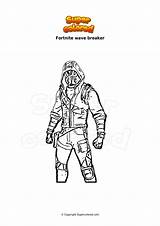 Coloring Page Fortnite Kit  Supercoloredcom sketch template
