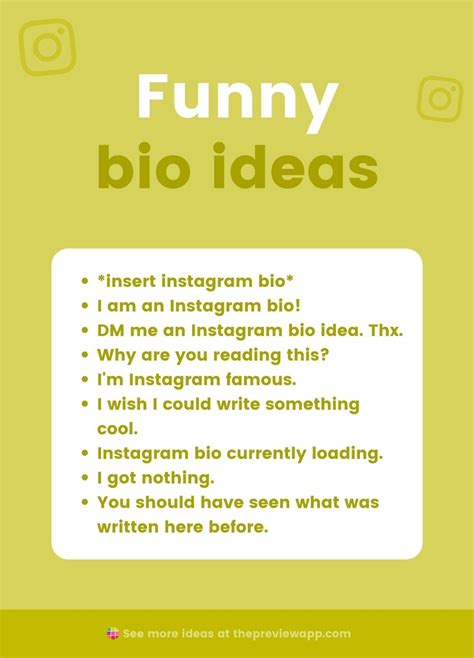 Funny Instagram Bio Ideas