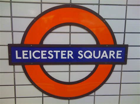 Leicester Square Tube Sign | Leicester Square Station, north… | Flickr