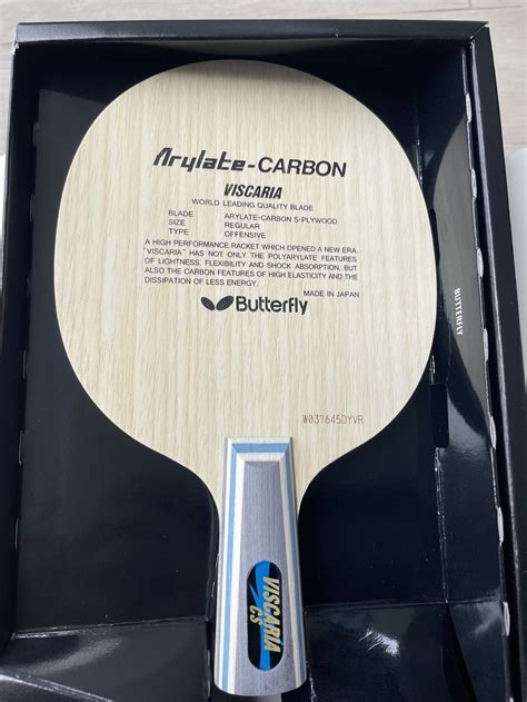 Butterfly Table Tennis Racket, Sports Equipment, Sports & Games, Racket ...