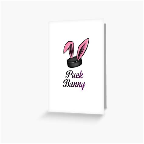 "Puck-Bunny" Greeting Card by Scottk23 | Redbubble