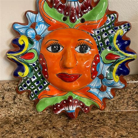 Talavera Pottery Sun - Etsy