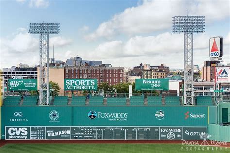 The Green Monster of Fenway Park | Fenway park green monster, Green ...