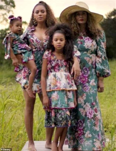 Beyonce pose with her twins Sir and Rumi, three, in visual album Black Is King - Report Minds