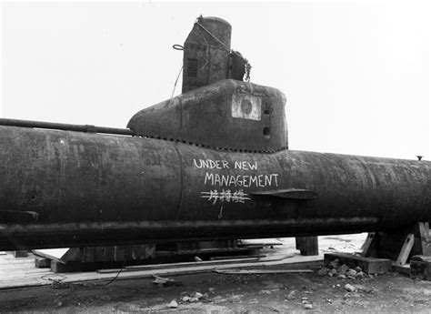 Kairyu class submarine at the Yokosuka Naval Base – 7 September 1945 ...