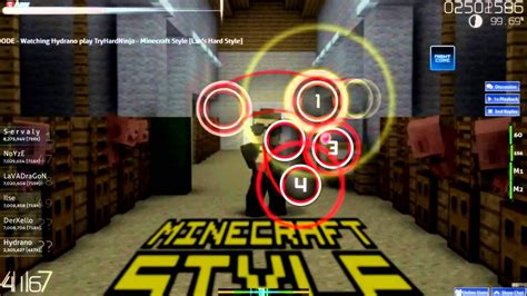 Osu! TryHardNinja - Minecraft Style [L18's Hard Style] - YouTube