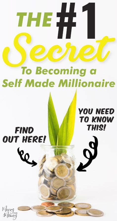 9 Secrets of Becoming a Self-Made Millionaire (on a Low Income) | How ...