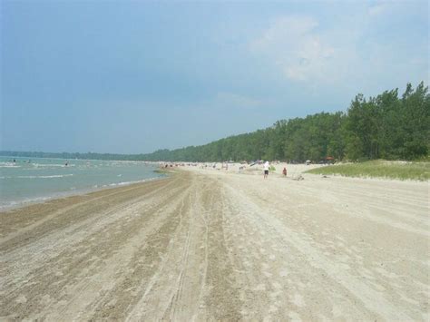 Sandbanks beach, near Picton Ontario Prince Edward County Ontario, Sandbank, Picton, Canda ...