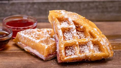 New Waffle Monte Cristo Sandwich Coming to Disneyland | Chip and Company