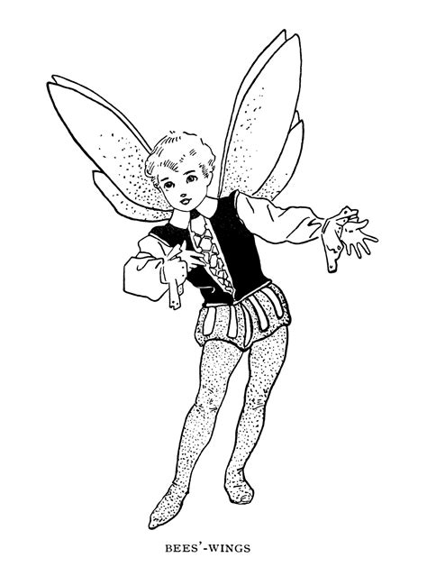 Fairies clipart black and white, Picture #2676085 fairies clipart black ...