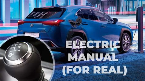 Toyota's Manual Transmission For Electric Cars Is Already Amazing