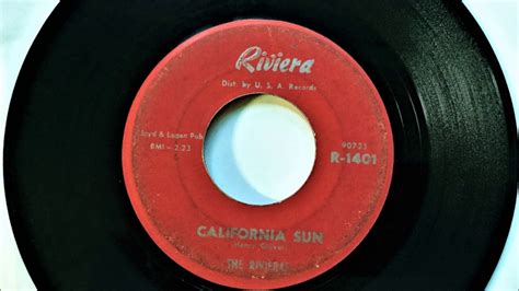 California Sun , The Rivieras , 1964 - YouTube