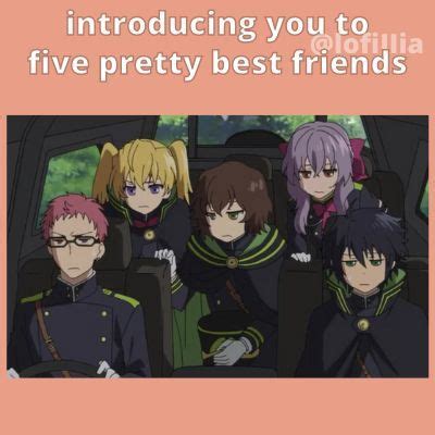 shinoa squad my beloved | Owari no seraph, Seraph of the end, Anime ...