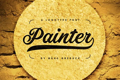 Painter Font | Måns Grebäck | FontSpace