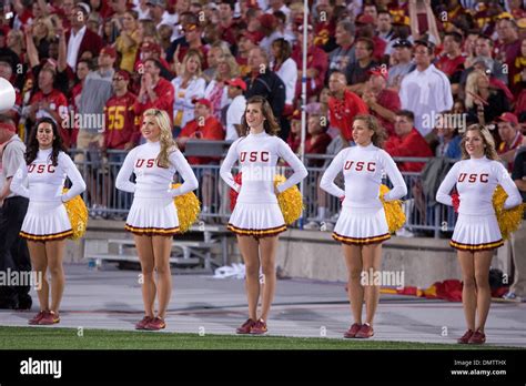 12 September 2009: USC Cheerleaders during the game between the Ohio ...