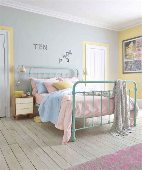 15 Pastel Colored Bedroom Design Ideas