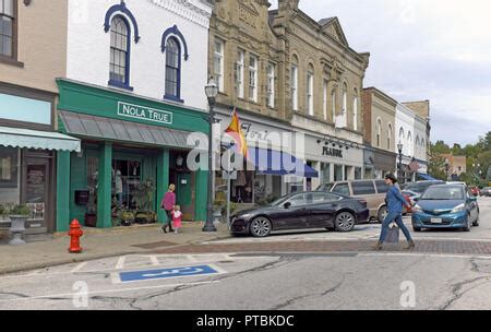 Downtown Chagrin Falls, Ohio Stock Photo: 30542918 - Alamy