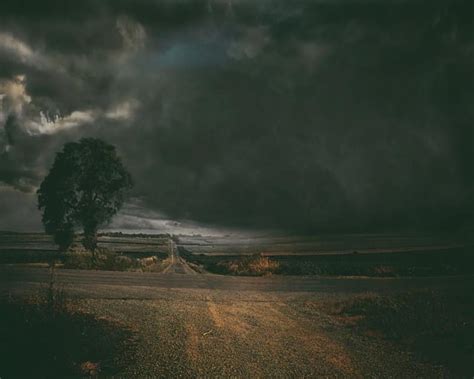 Artist's rendition of the Tri State Tornado nearing Trousdale School, Enfield, Illinois at its ...