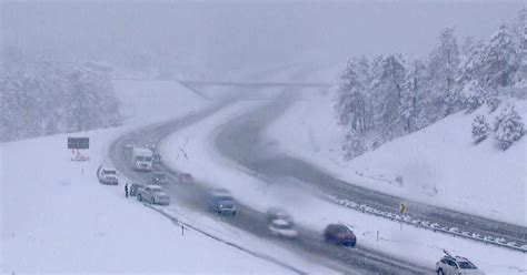 CDOT Warns Of 'Worsening Road Conditions' Across Colorado - CBS Colorado