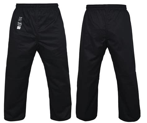 Yamasaki Black Gi Pants - Strong and Stylish for Martial Arts Training