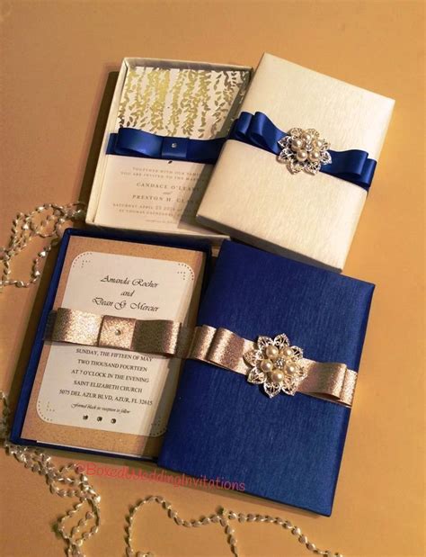 30 Box Wedding Invitations Ideas - Wohh Wedding