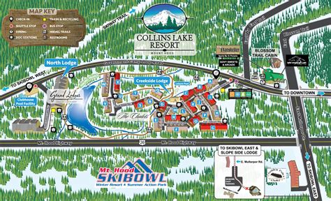 Collins Lake Resort Map - Collins Lake Resort