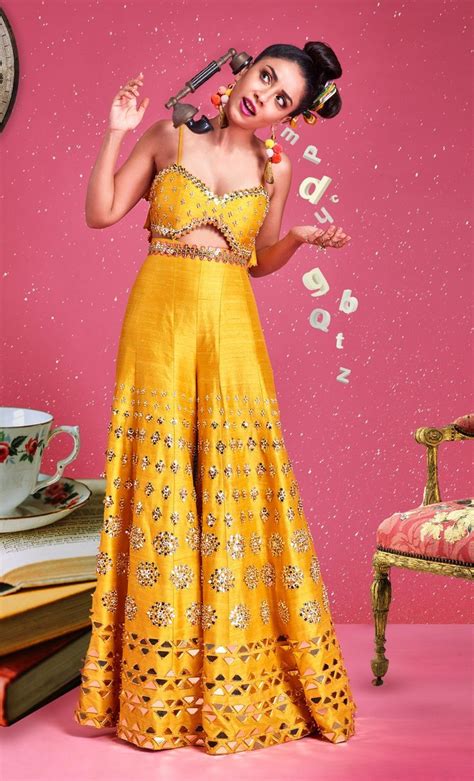 Haldi Outfit Ideas | Outfit Ideas For Bridal Haldi | | Jumpsuit outfit ...