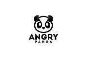 Cute Angry Panda Logo | Branding & Logo Templates ~ Creative Market