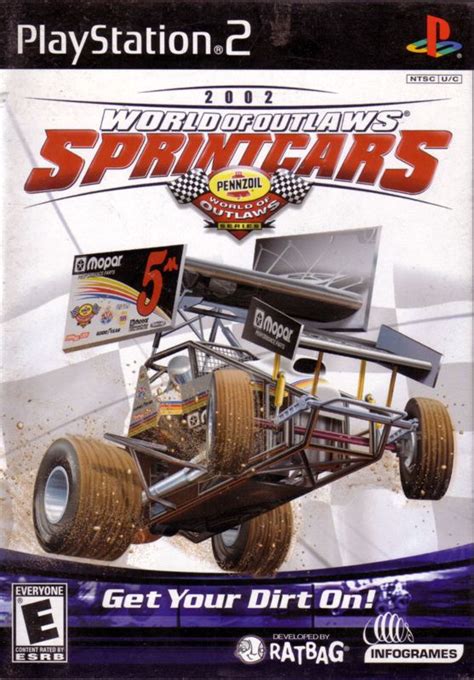 World of Outlaws: Sprint Car Racing 2002 (2002) PlayStation 2 box cover art - MobyGames